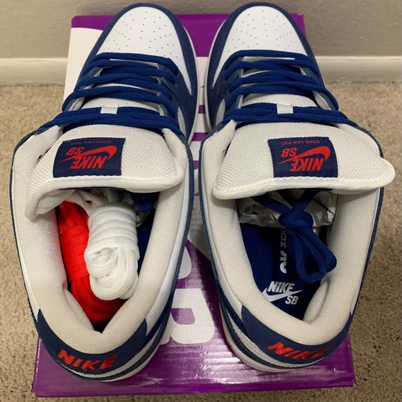 Nike SB Dunk Low Los Angeles Dodgers Size 11 Style #DO9395-400 - Picture 5 of 10